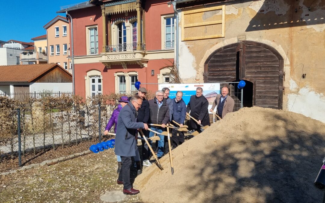 Spatenstich für die Sanierung der Tabakscheune in Bamberg